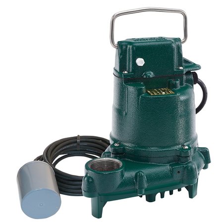 ZOELLER Mighty-Mate 1.5 in. 115V 9.7A 3/10 hp 43 gpm Variable Level Float Switch Sump Pump with 9 ft. Cord 53-0032